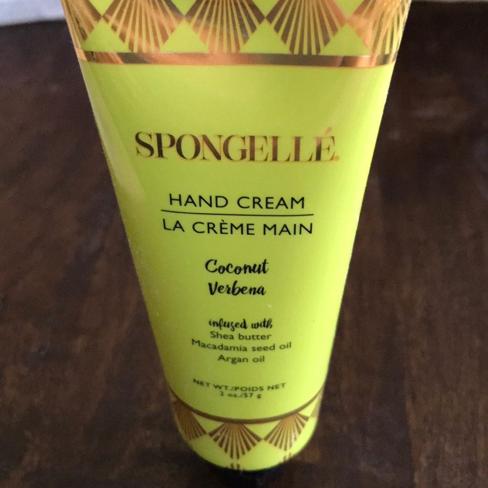 Spongellé hand cream